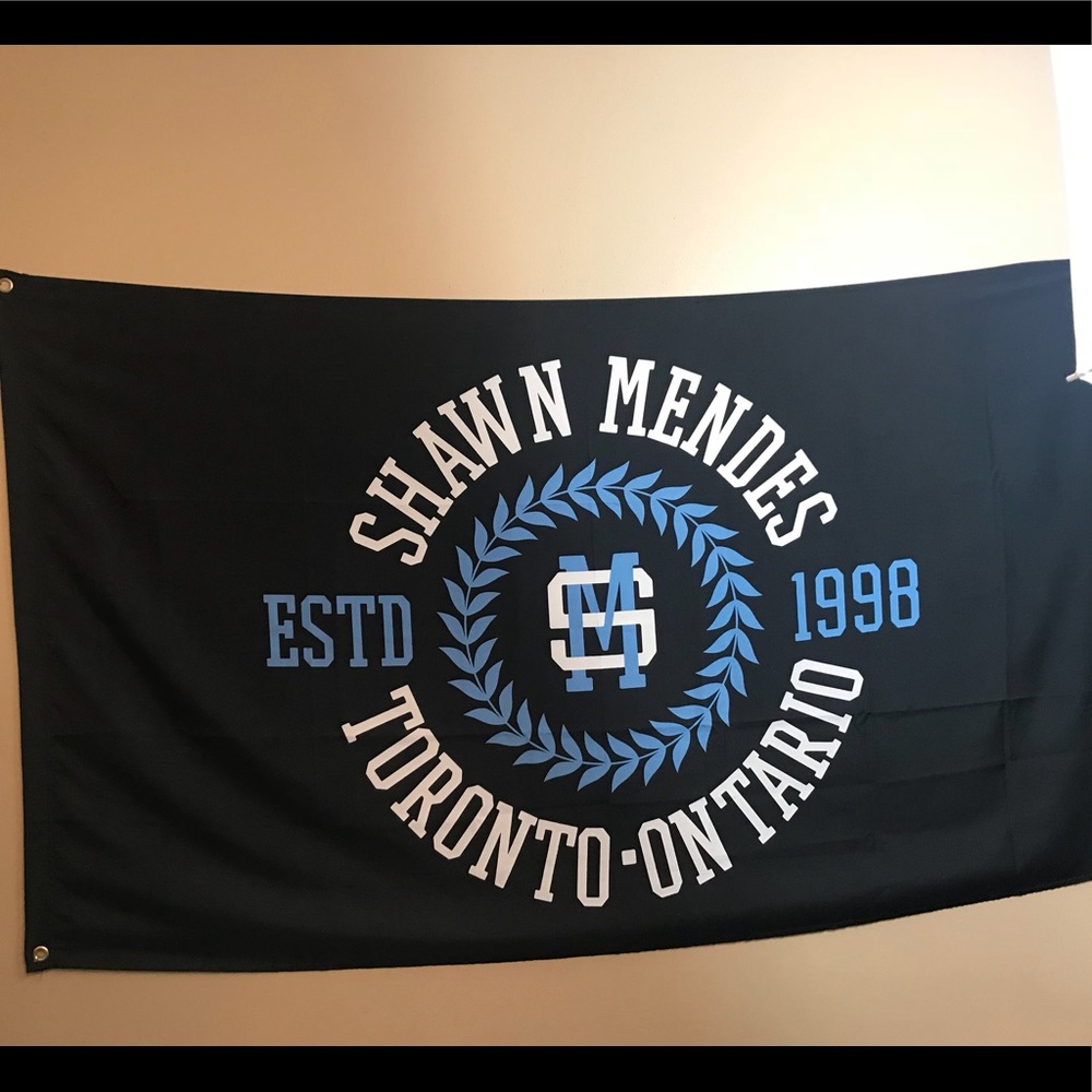 Shawn Mendes flag *not sold anymore*